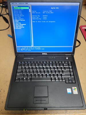 Dell Inspiron 2200 Laptop For Parts Or Repair