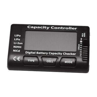 Digital Battery Capacity Checker RC CellMeter 7 Fr LiPo LiFe Li-ion NiMH Nicd