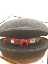 Oakley Flak Sunglasses Red/white Boys