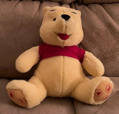 talking winnie the pooh plush toy