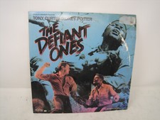 vintage laserdisc the defiant ones LD 92 release vtg tony curtis sydney poitier
