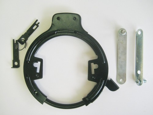 VINTAGE BICYCLE LOCK SET FOR RALEIGH SCHWINN PHILLIPS HUMBER NOS!! - Picture 7 of 8