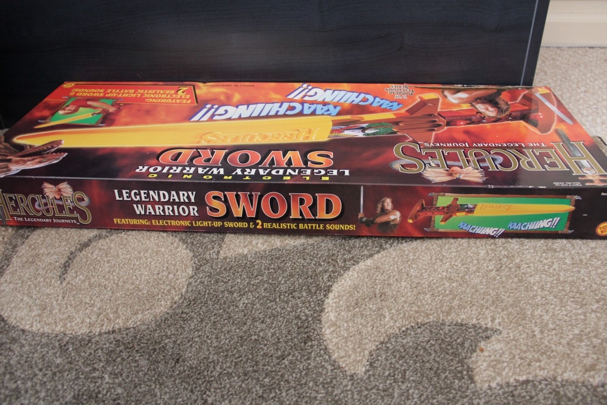 HERCULES The Legendary Journeys - Legendary Warrior Sword 1995 Toy