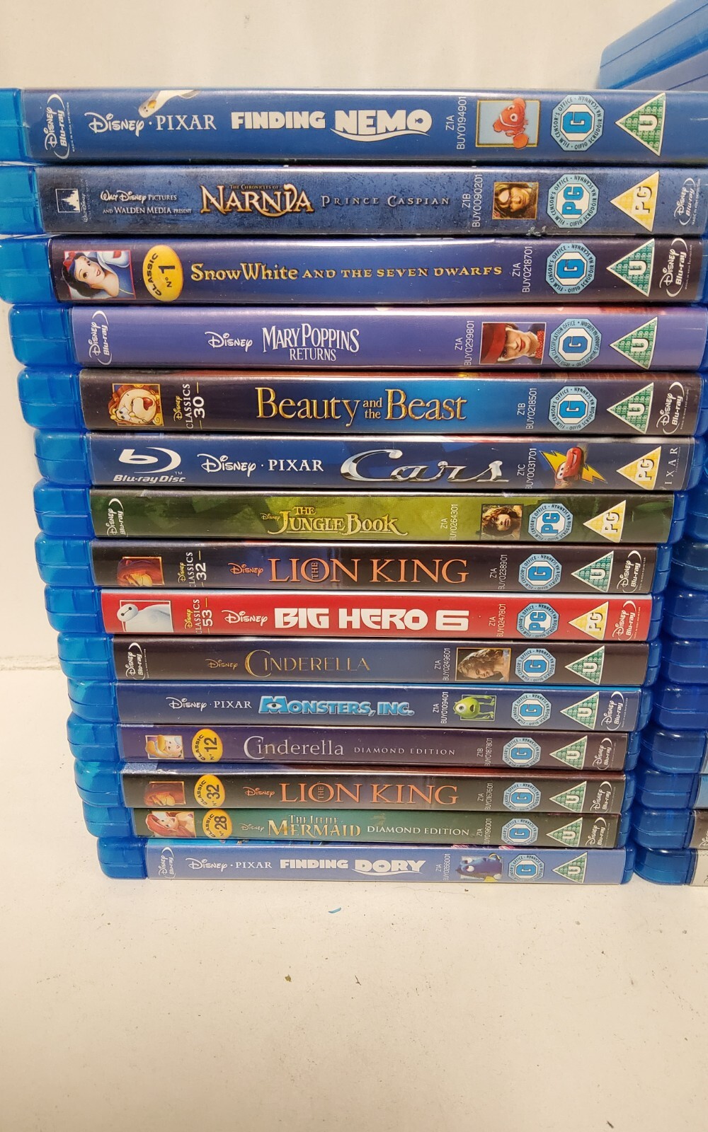 92 X Disney Bluray JobLot Pirates Of The Caribbean Cars Toy Story 92-x-disney-bluray-joblot-pirates-of-the-caribbean-cars-toy-story
