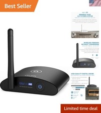Blume HD Long Range Bluetooth 5.0 Music Receiver Hi-Fi Audio Adapter with Aud...
