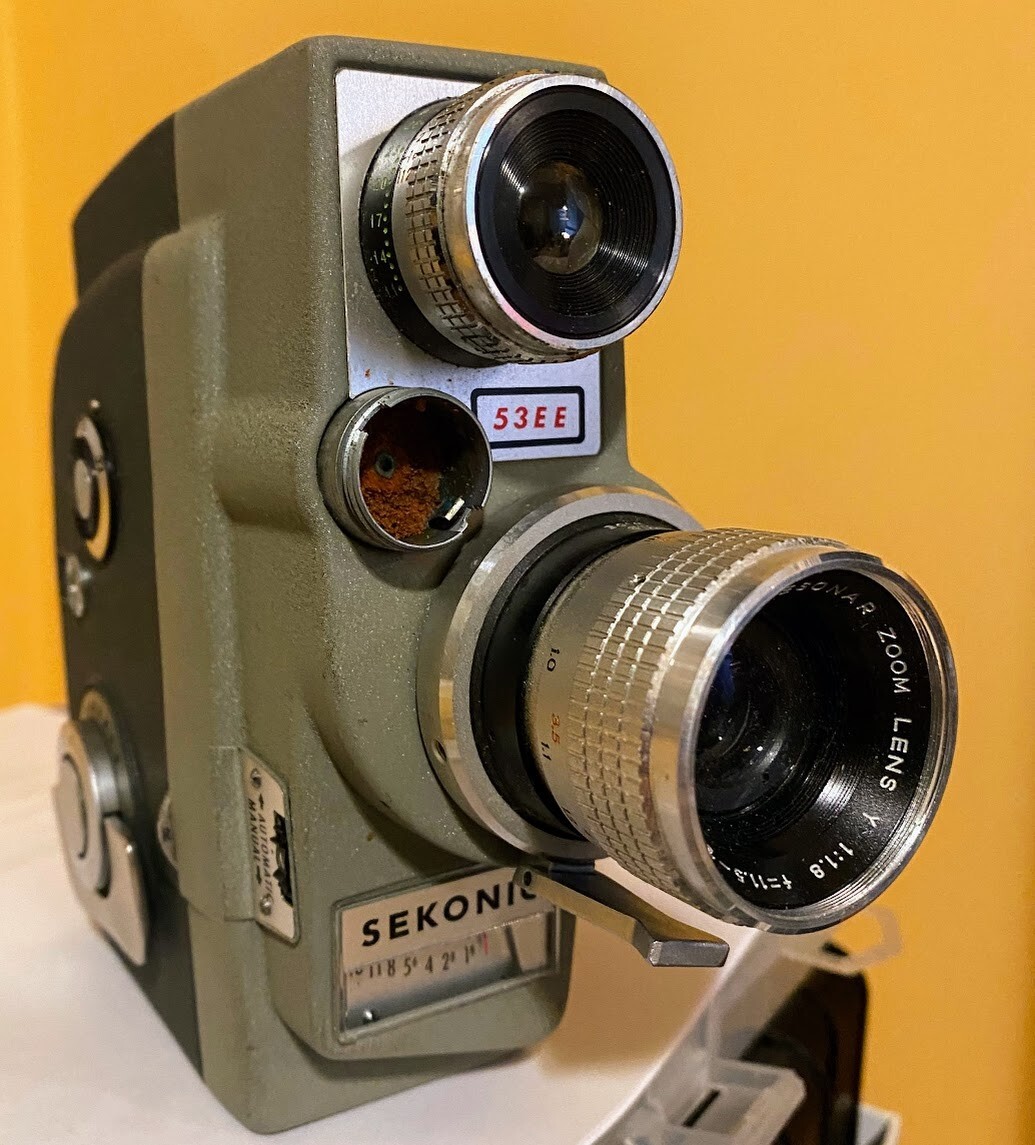 Sekonic Micro-Eye Standard 8mm Manual Winding Movie Camera