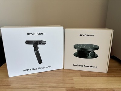 POP 3 Plus Advanced Edition 3D scanner w/turntable, never opened
