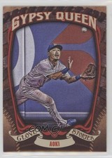 2015 Topps Gypsy Queen Glove Stories Norichika Aoki #GS-11 3a3