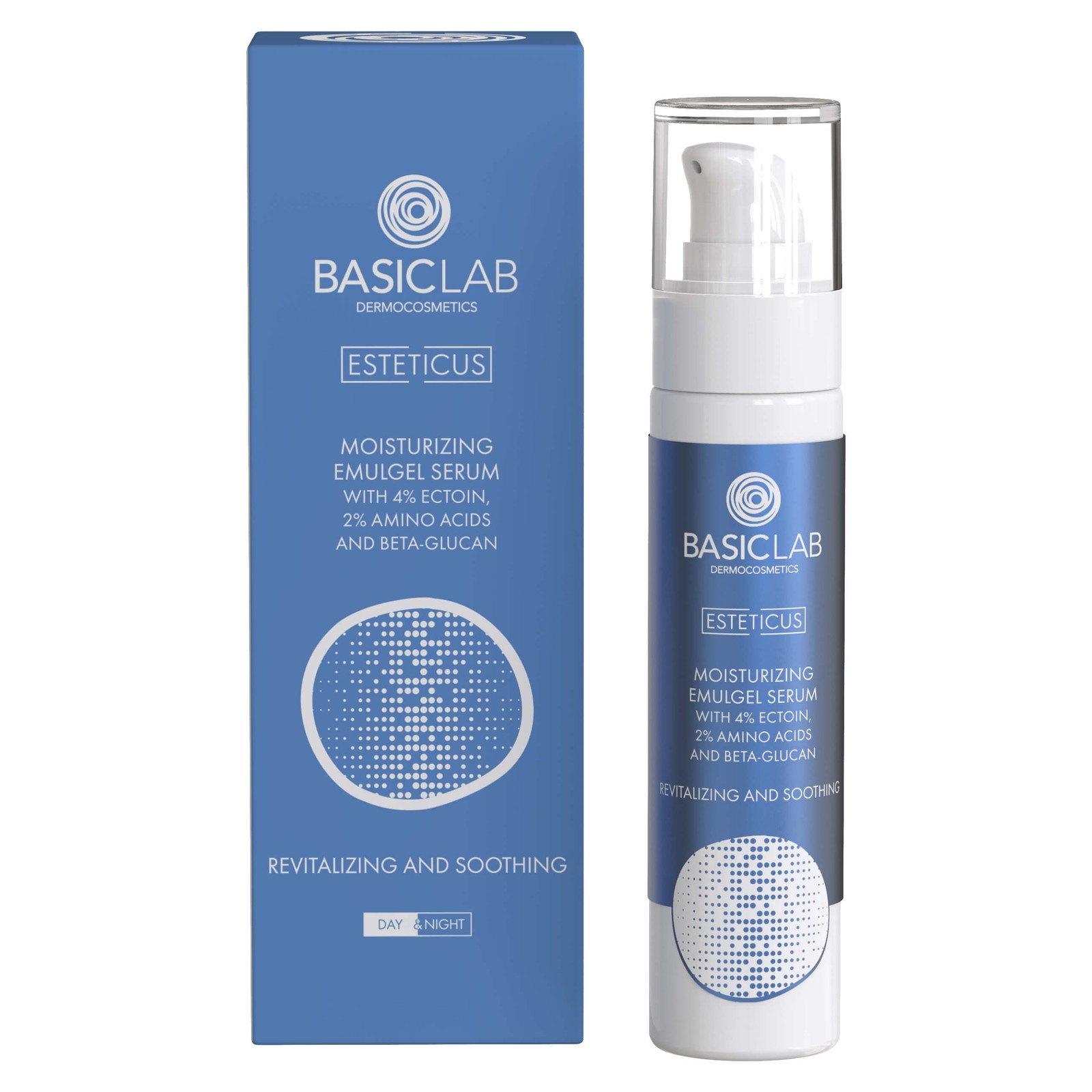 BasicLab Dermocosmetics Moisturizing Emu-Gel Serum 50ml REVITALIZING & SOOTHING