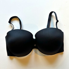 Victorias Secret Black Push-Up Bra 36DD Under...