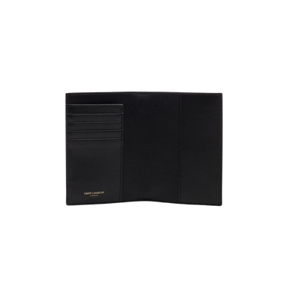 【美品】SAINT LAURENT TINY CASSANDRE LEATHER TINY CASSANDRE East/West wallet in matte leather | Saint