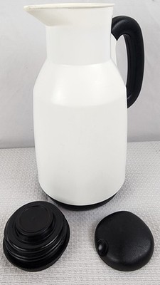 VTG Hammarplast Sweden Thermos 1426 White Carafe Coffee Tea Hot Cold Flask Retro