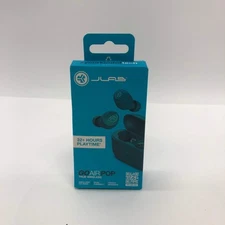 New JLab GoAirPop Wirelss Earbuds Teal 2AHYVGAIRPOP