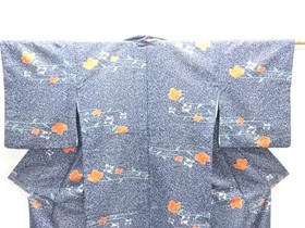 7781025: JAPANESE KIMONO / KOMON / FLOWER
