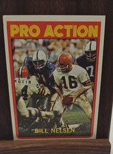 1972 Topps - Pro Action Bill Nelsen #130