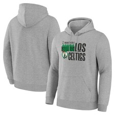Men's Gray Boston Celtics Noches Training Hoodie