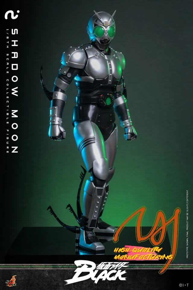 IN STOCK Hot Toys TMS159 Kamen Rider Black Shadow Moon 1/6 Action Figure NEW - Image 3 of 4