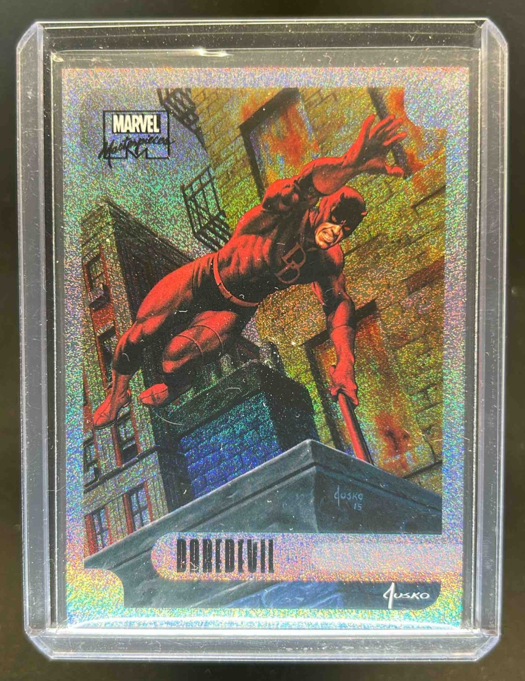 2016 Upper Deck Marvel Masterpieces Daredevil Holofoil #8