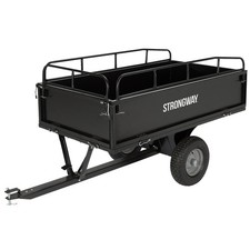 Strongway Steel ATV Dump Trailer, 1200-Lb. Load Capacity