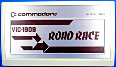 COMMODORE VC-20/VIC-20 - ROAD RACE(COMMODORE VIC-1909 - CARTRIDGE)