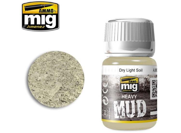 Ammo Mig A.MIG1700 35ml - Enamel Mud Effects - Dry Light Soil-á-á-á-á-á-á-á-á-á