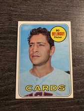 1969 Topps #366 Bo Belinsky baseball card. St. Louis Cardinals. EX/NM 🔥