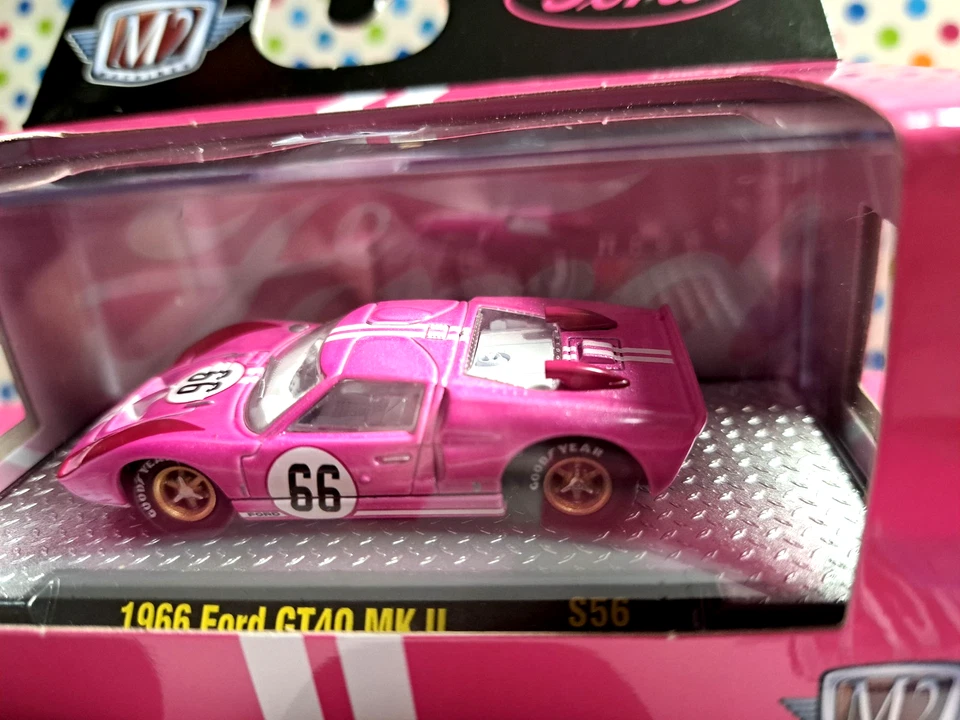 M2 MACHINES 1/64 S56 AUTO-CLUB 1966 FORD GT40 MK II NEW - Image 4 of 4