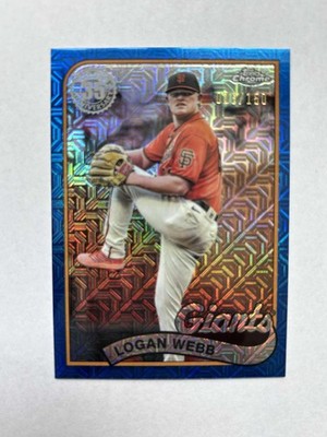 Logan Webb, Blue Refractor /150 #2T89C-54 - 2024 Topps Silver Pack