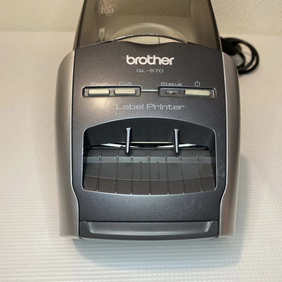 Brother QL-570 Professional Thermal Label Printer with Power Cord - Image 2 of 4