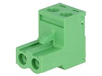 5X 2EDGK-5.0-02P-14-00AH Klemmleiste Abschaltbar 5Mm Wege: 2 Gerade Stecker Weib