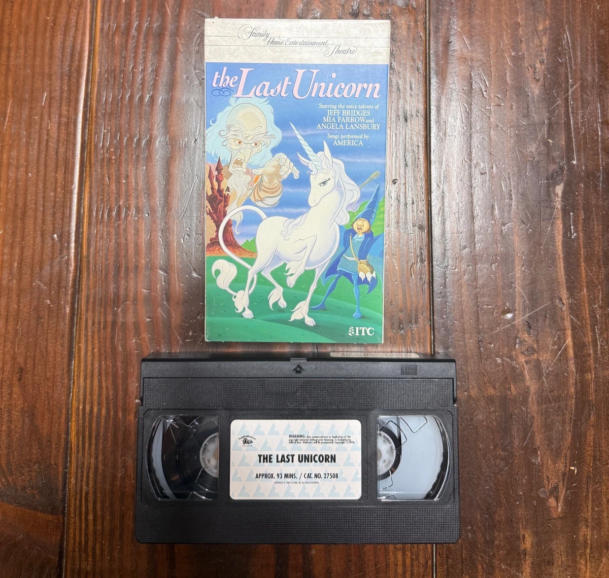The Last Unicorn VHS Tapes for sale - eBay