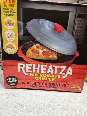 Heatwave Microwave Crisper Ceramic 12.5 Diameter New In Package