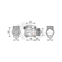 Kompressor Klimaanlage FüR BMW 3Er Touring 325Tds 325Td
