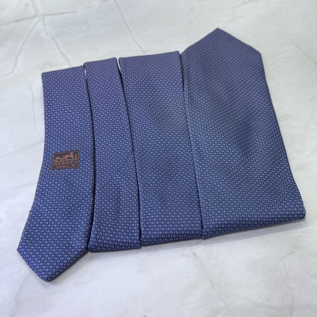 ☆Immediate delivery Hermès H pattern jacquard sil… - image 3