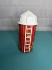 VINTAGE 1990 Fisher Price Little People Play Family Farm Barn SILO Part w/ Top