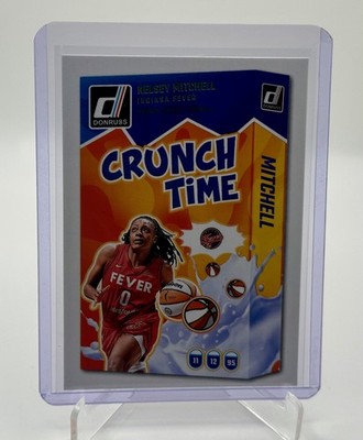2025 Panini Donruss WNBA - Crunch Time Kelsey Mitchell #6 Press Proof