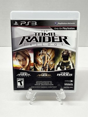 The Tomb Raider Trilogy Classics HD sony PS3 PLAYSTATION 3 Pal - Complete