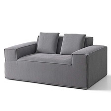 Artiss 2 Seater Sofa Loveseat Sofas Bed Couch No Assembly Corduroy Small Couches