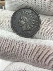 1887 INDIAN HEAD CENT Penny With Full Liberty.  Nice Higher Grade Old US Coin!
