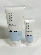 Round Lab 1025 Dokdo Cleanser, 2-Pack. 5.07 fl. oz. & 1.35 fl. oz. Unsealed