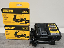 New DeWALT 20V Volt Max DCB205-2C 2 DCB205 Batteries  1 DCB1104 Charger 