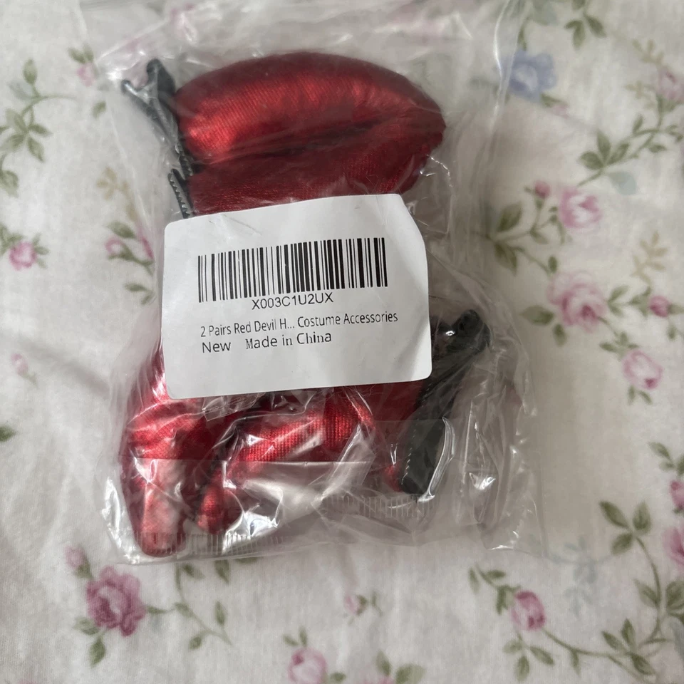 Devil 服装套装,Spirit 万圣节薄纱裙/蓬裙,两套 DevilHorn 夹子 — 第 3/4 张图片