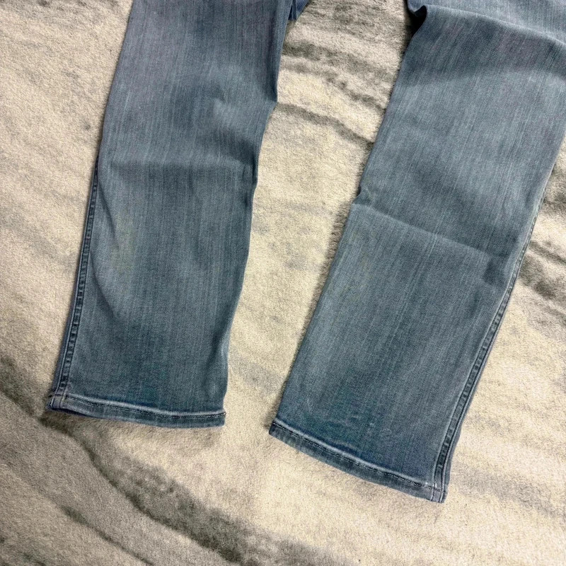 Vintage Replay Anbass 2000s Skinny Fit Medium Wash Denim Jeans Size 32 x 32 image 2