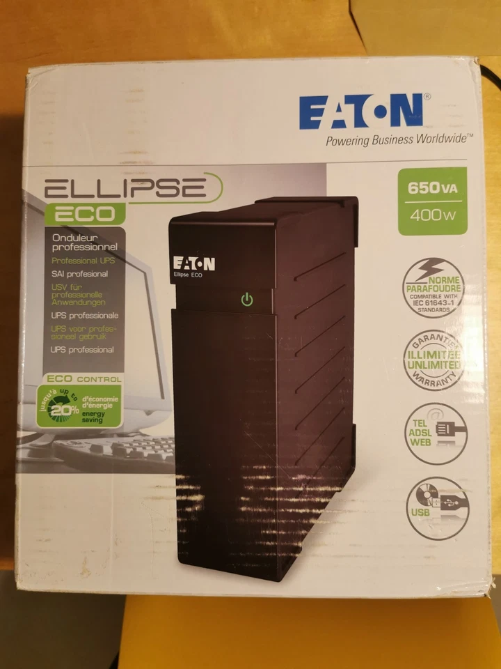 Eaton Ellipse Eco 650 USB IEC