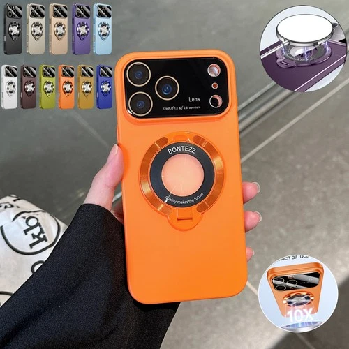 Für iPhone 16 17 Pro Max 15 14 13 12 11 Magnet Mag Safe Hülle Ständer Linse Cover - Bild 20 von 27