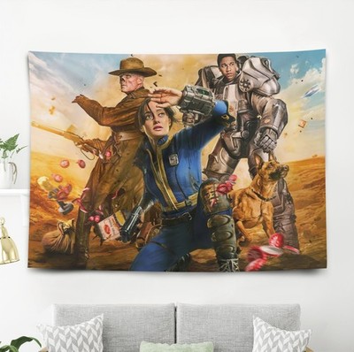 Fallout Wandteppich Wandbehang Schlafzimmer Wandkunst Hintergrund