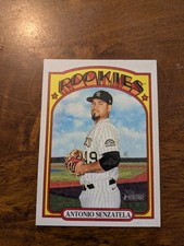 2021 Topps Heritage #271 Antonio Senzatela Flip Stock
