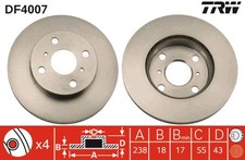 Disque de frein Toyota TERCEL