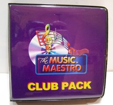 The Music Maestro Club Pack COUNTRY III 5-Disc Karaoke CD G Plus Case