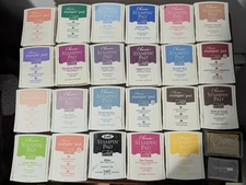 Stampin’ Up! Ink Pads Lot Of 23 All Different Colors